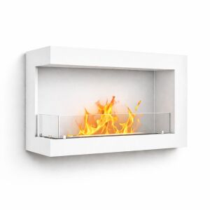 Alevora Şömine L Tipi Sol Açık 90 cm Burner Bioethanol Şömine