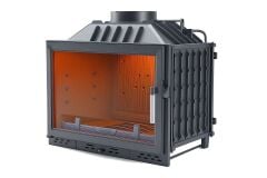 Alevora Şömine 80’lik Döküm Şömine Haznesi | Tek Cam | Klapeli