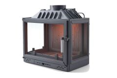 Alevora Şömine 70’lik U Tipi Üç Açık Klapeli Döküm Şömine Haznesi