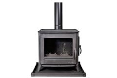 Alevora Şömine Sefer Döküm Soba (SD-106) | Geniş Alanlar İçin Güçlü Odun Sobası