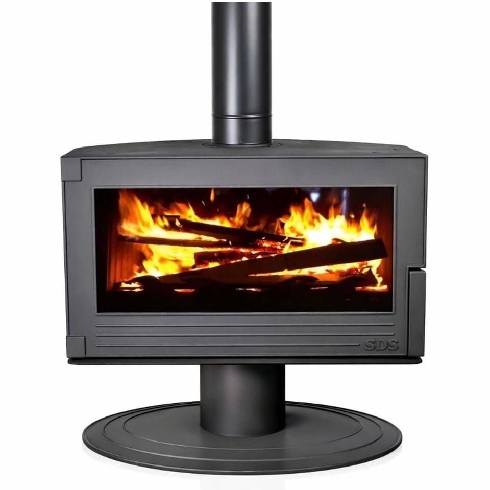 Alevora Şömine Sefer Döküm Soba (SD-109) | Güçlü ve Dayanıklı Odun Sobası