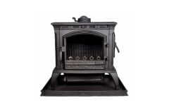 Alevora Şömine Sefer Döküm Soba (SD-118 Karia) | Geniş Alanlar İçin Üstün Performans