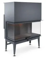 80'Lik Asansörlü  Üç Taraflı Şömine Haznesi