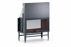 Alevora Şömine 110 Tünel Asansörlü Çift Taraflı Şömine Haznesi