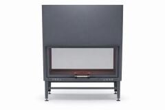 Alevora Şömine 120 Tünel Asansörlü Çift Taraflı Şömine Haznesi