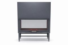 Alevora Şömine 120 Tünel Asansörlü Çift Taraflı Şömine Haznesi