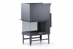 Alevora Şömine 80 Epi Asansörlü Şömine Haznesi