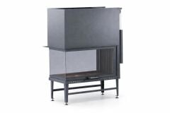 Alevora Şömine 110 Epi Asansörlü Şömine Haznesi