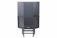 Alevora Şömine 80 Prizma Asansörlü Şömine Haznesi