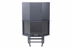 Alevora Şömine 80 Prizma Asansörlü Şömine Haznesi