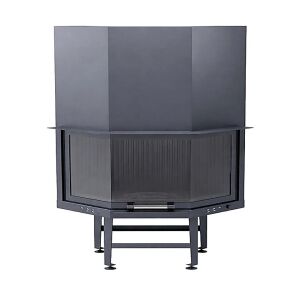 Alevora Şömine 100 Prizma Asansörlü Şömine Haznesi | Minimalist Tasarım ve Yüksek Performans