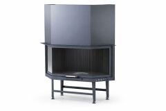 Alevora Şömine 110 Prizma Asansörlü Şömine Haznesi | Rustik Estetik ve Yüksek Performans