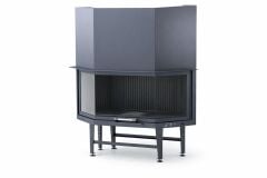 Alevora Şömine 120 Prizma Asansörlü Şömine Haznesi | Modern Tasarım ve Yüksek Performans