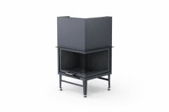 Alevora Şömine 70x70 Eşkenar Asansörlü Şömine Haznesi | Modern Tasarım ve Yüksek Performans