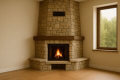 Yana Açılır Şömine – Modern İç Mimariye Uyumlu Tasarım