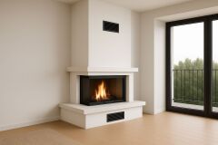 Alevora Şömine Asansörlü Şömine – Alevora Yüksek Isı ve Enerji Tasarrufu