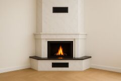 Alevora şömine  Yana Açılır Şömine – Modern Tasarım, Seramik Cam ve Dekoratif Çözümler