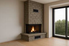 “Alevora Şömine Modern Şömine | Odunlu Şömineler ve Asansörlü Sistem ile Estetik ve Güvenlik”