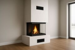 Asansörlü Modern Şömine Modelleri | Alevora® Lüks Şömine Sistemleri