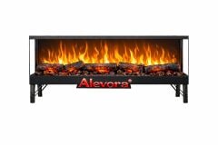 Alevora Şömine Vista Pure 160 Elektrikli Şömine Modeli