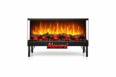 Alevora Şömine Vista Pure 90 Elektrikli Şömine Modeli