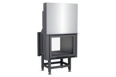 Alevora Şömine 75 Tünel Asansörlü Çift Taraflı Şömine