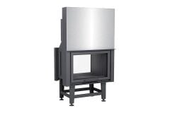 Alevora Şömine 85 Tünel Asansörlü Çift Taraflı Şömine