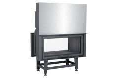 Alevora Şömine 115 Tünel Asansörlü Çift Taraflı Şömine