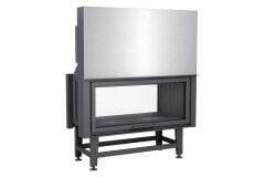 Alevora Şömine 135 Tünel Asansörlü Çift Taraflı Şömine