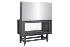 Alevora Şömine 155 Tünel Asansörlü Çift Taraflı Şömine